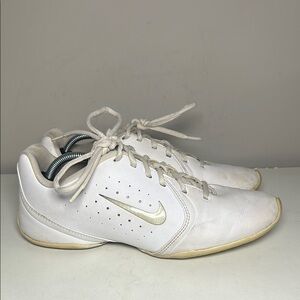 Nike White cheerleading sneakers